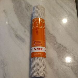 Con-Tact 12‎ In. x 5 Ft. White Beaded Grip Non-Adhesive Shelf Liner 05F-C6B52-01